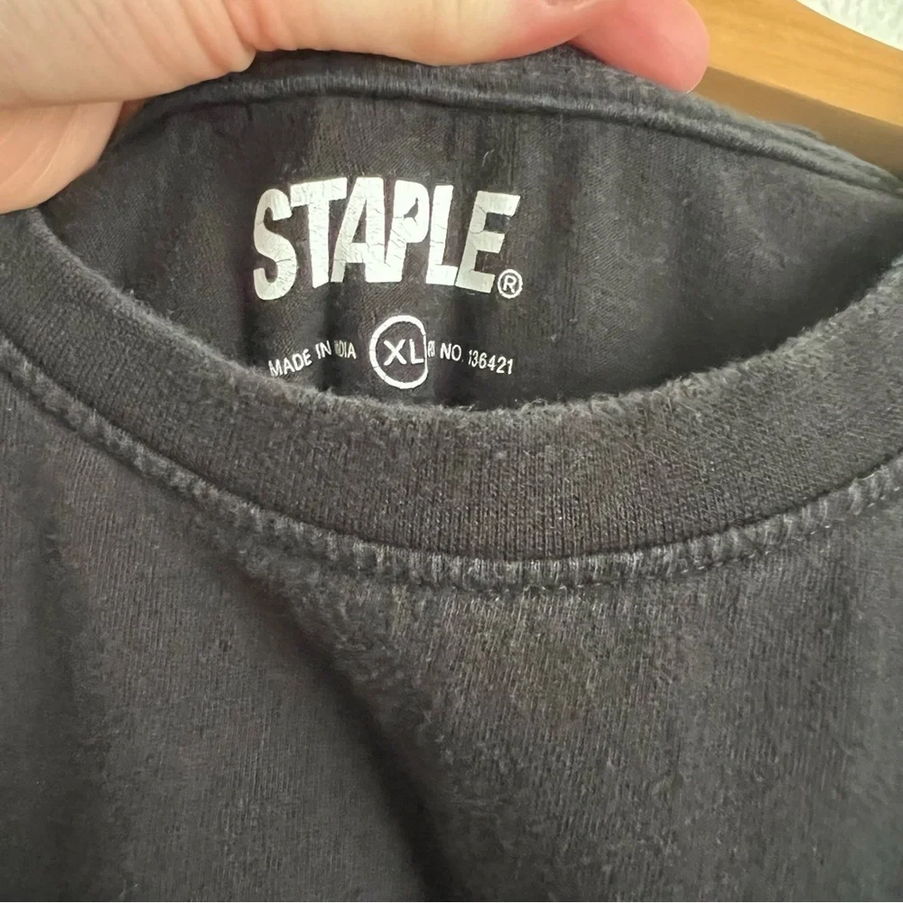 Staple Men’s XL Black Shirt Sleeve Tee